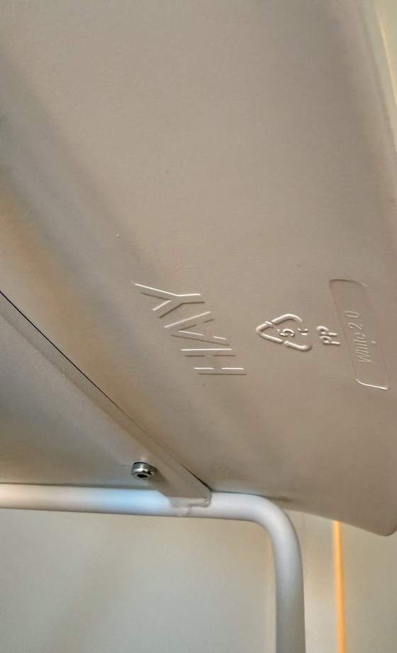 Image 1 of HAY AAS38 – 5 sgabelli da bar di design (75 cm) – Bianco