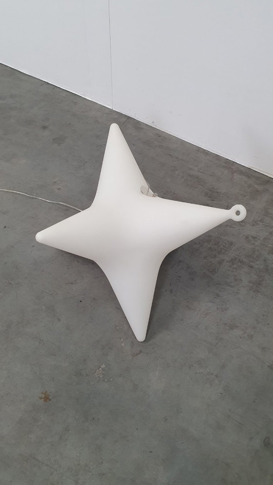 Image 1 of 2x Slide Studio Design Italy Sirio Lampen, weiße Sternform