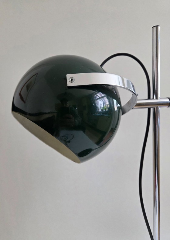 Image 1 of Vintage table lamp - Gepo - 1970s - Green