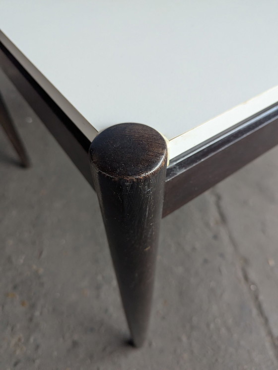 Vintage witte formica / wenge eettafel Pastoe – Hout (photo 12 of 15)