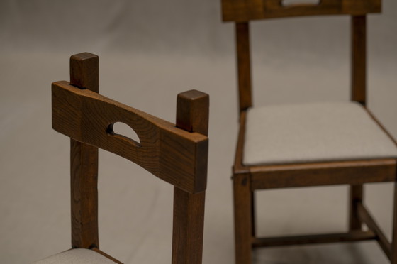 Image 1 of Brutalist Dining Chair Set