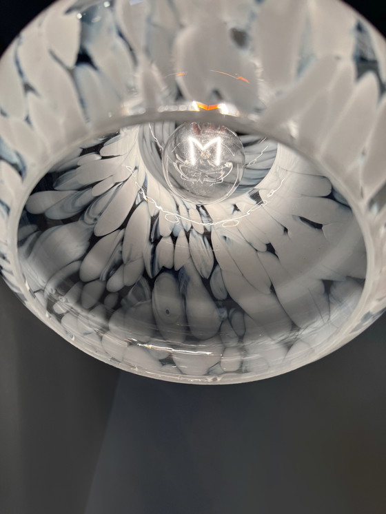 Image 1 of Space Age hanging lamp 70's Murano glass