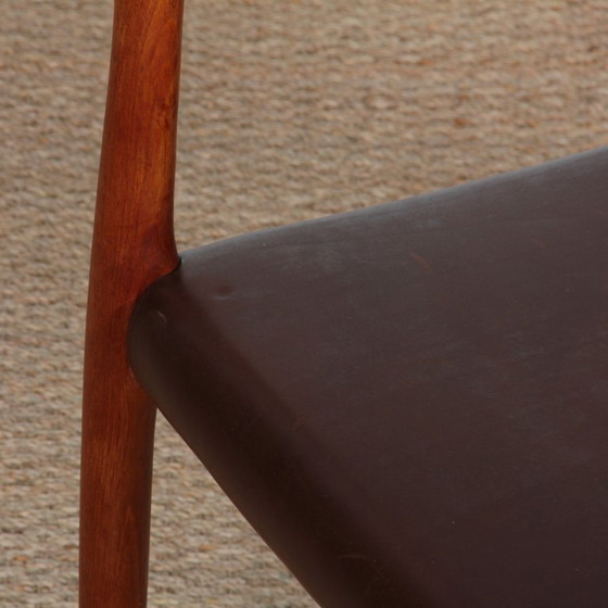 Image 1 of Set of 6 teak chairs by Niels Otto Moller, model 78, 1960