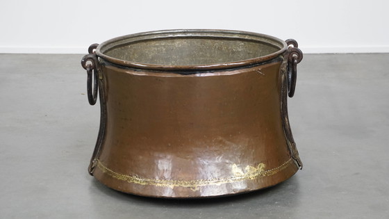 Image 1 of Grande bollitore antico in rame