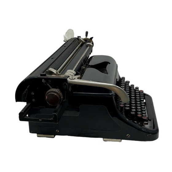 Image 1 of Antique Olympia M10 wide carriage typewriter from the 1930s/40s.