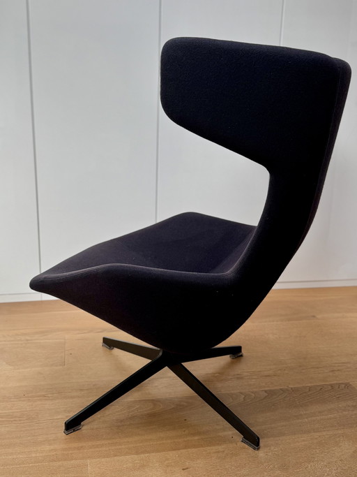 Moroso ‘Take a Line for a Walk’ – Alfredo Häberli – tessuto antracite, reversibile