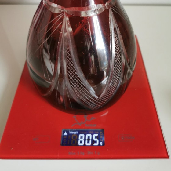 Image 1 of DECANTER IN CRISTALLO TAGLIATO