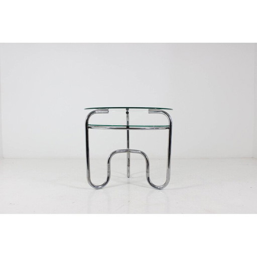 Table tubulaire en acier chromé, 1930