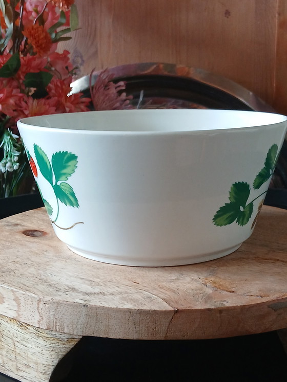 Image 1 of Prachtige Vintage Set Ditmar Urbach Aardbeien kommen (3-delig)