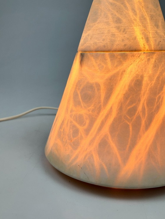 Image 1 of Vintage Albasten Lamp In Kegelvorm, Spanje, 1970's