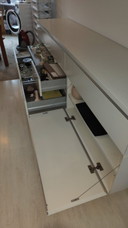Stunning White Interlübke Dresser / Sideboard