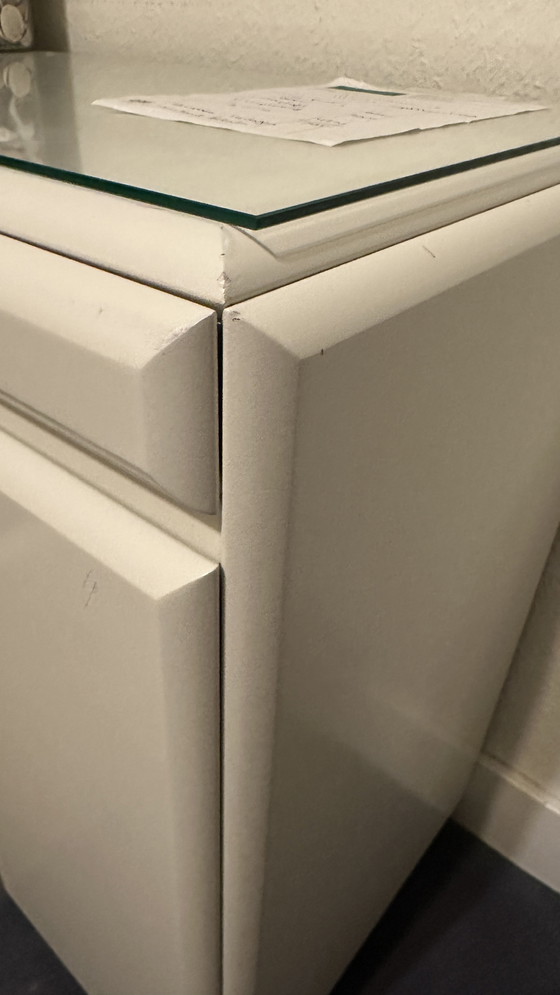 Image 1 of Dressing table with 3-piece mirror and stool