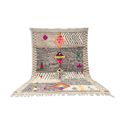 Handgefertigter traditioneller Teppich 250cm x 150cm Marokkanisch
