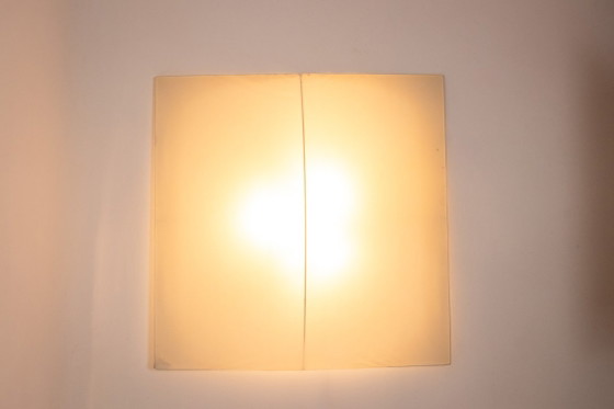K. Takamaha, For Sirrah. Square Wall Sconce. 1970s-80s. – Wall lights, Metal (photo 6 of 6)