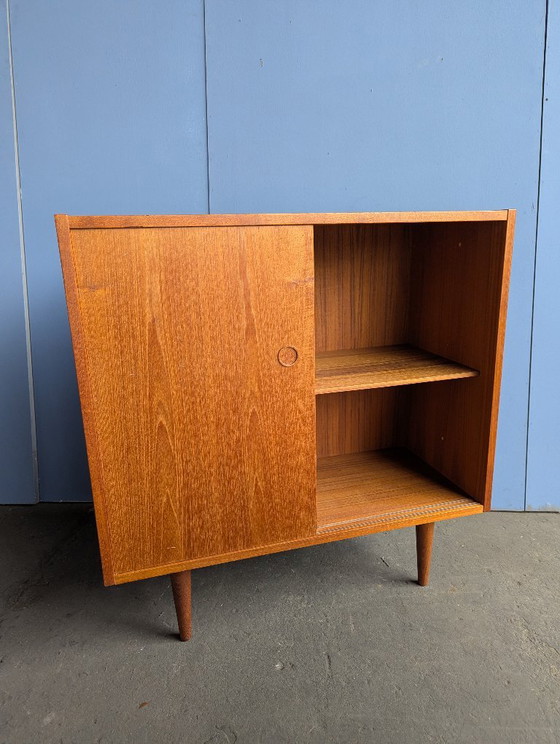 2x Vintage Teak Dressoir / Boekenkast - Jaren 60 – Hout (photo 11 of 20)