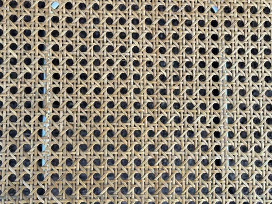 Image 1 of Stuhl aus Holz und Rohrgeflecht im Stil von Marcel Breuer