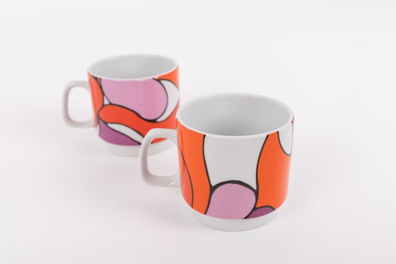 Image 1 of Ceramica Franco Pozzi tea/coffee set, 1970’s Italy