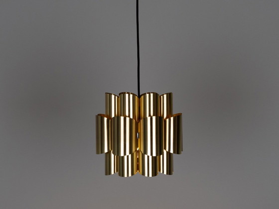 Image 1 of Coppia di 2 lampade a sospensione vintage danesi di Werner Schou, anni '60