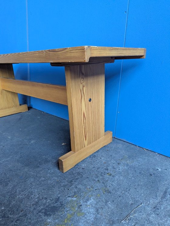 Image 1 of Eettafel set vintage - Taapiovaara - tafel met bank