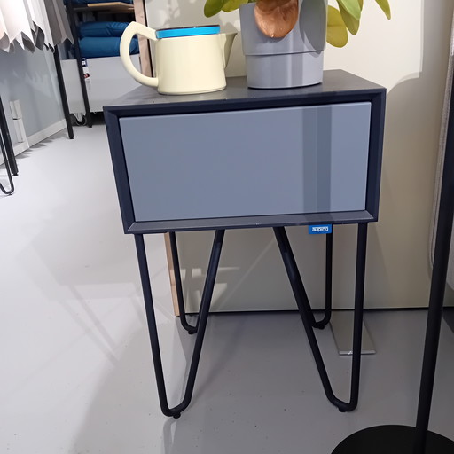 Auping Pixel bedside table night blue / cool grey
