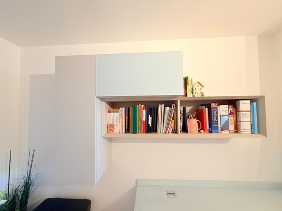 Parete attrezzata libreria sospesa con angolo studio Pianca – Librerie, Wood (photo 3 of 8)