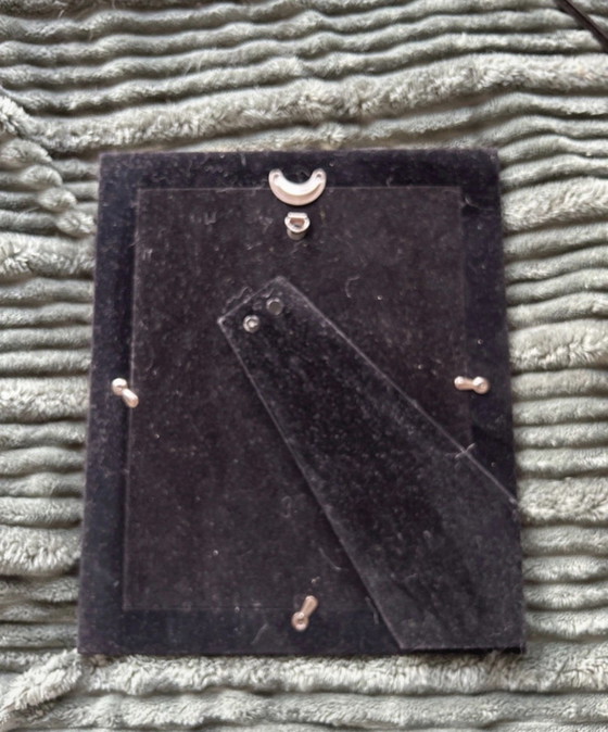 Image 1 of Vintage roze fotolijst 