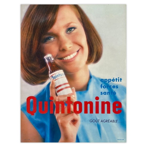 Image 1 of COLLECTIF - PUBLICITE Quintonine poster 1975