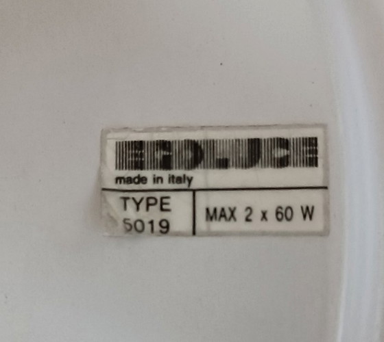 Image 1 of Lámpara de techo EGOLUCE de cristal de Murano con diseño en espiral - Estilo moderno de mediados de siglo 40x40cm Perfecta