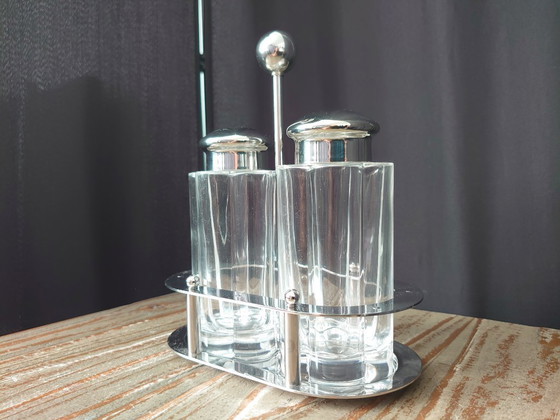 Image 1 of Vintage Alessi Michael Graves Oil and vinegar set