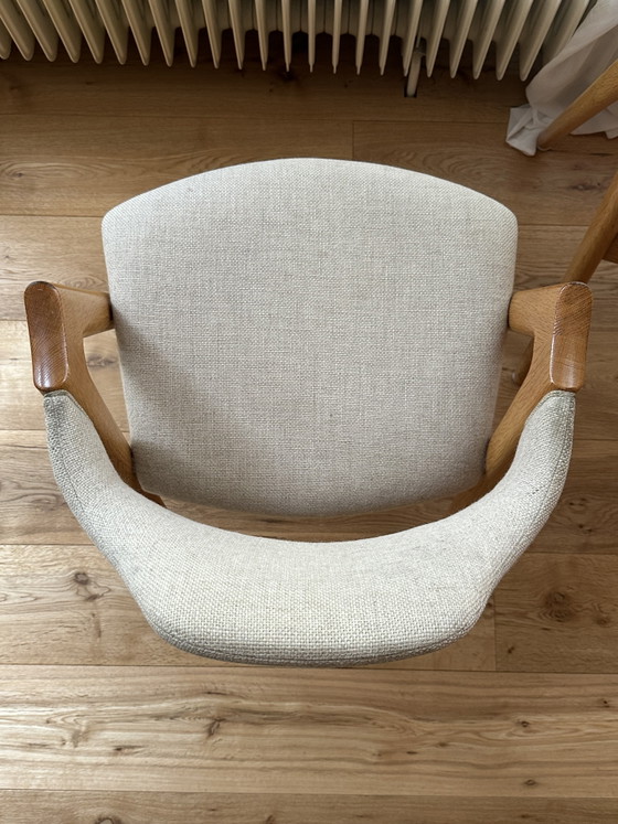 Image 1 of 2 sedie di design danese di Kai Kristiansen Japandi