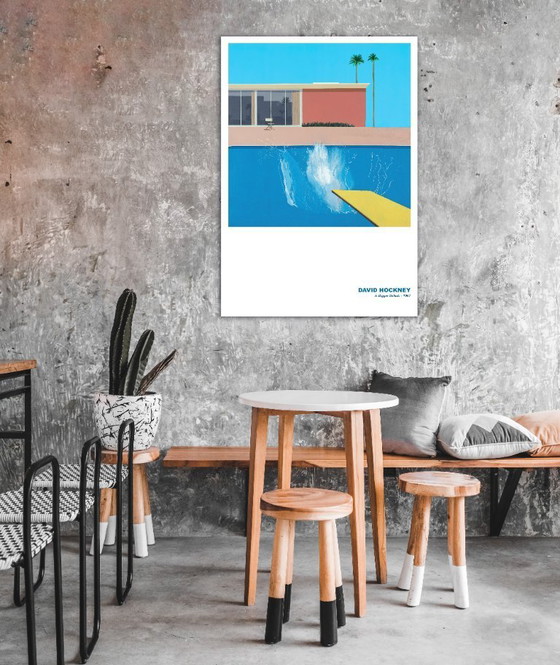 Image 1 of Bigger Splash - David Hockney 1967 - Poster 70 × 100 cm