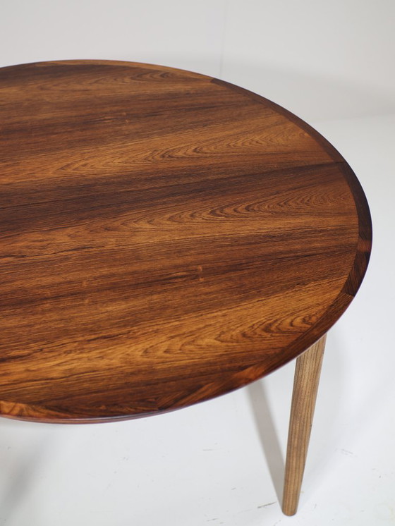 Image 1 of Tavolo da pranzo allungabile in palissandro, anni '60, danese