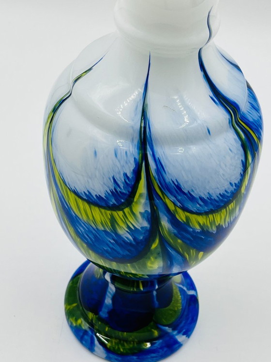 Large Murano Glass Vase Carlo Moretti (photo 6 of 13)