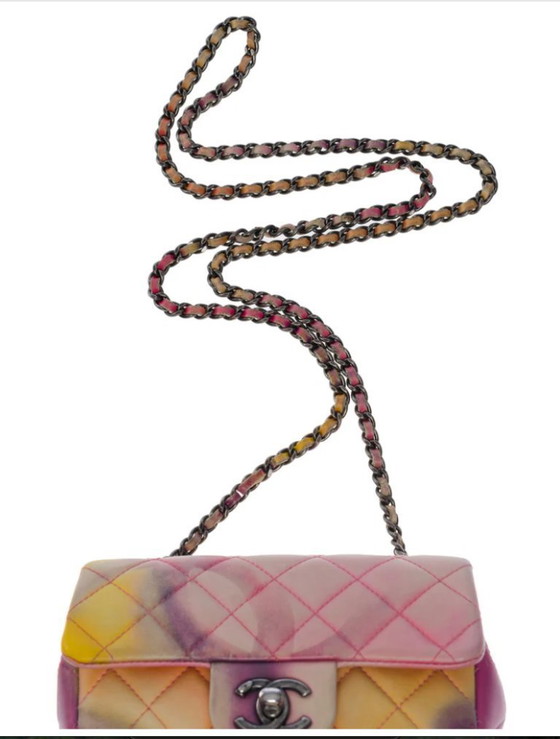 Image 1 of Borsa CHANEL Timeless/Classique in cuoio multicolore - 101158