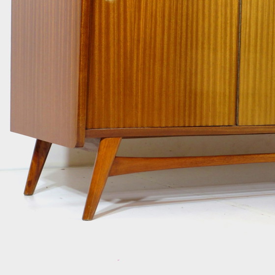 Image 1 of Grande armoire vintage Mid Century à 4 portes, années 1960