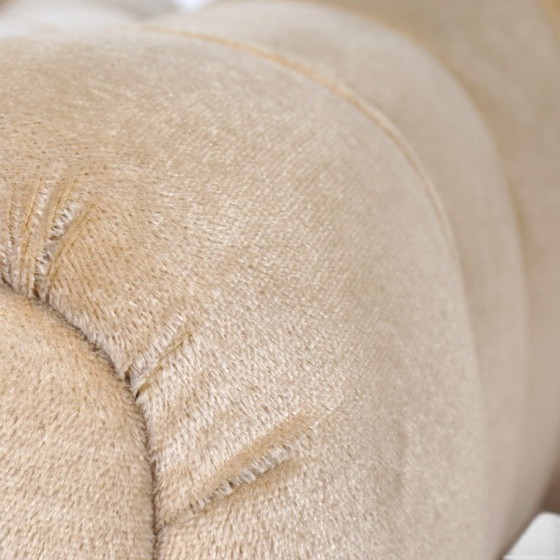 Een paar art-deco clubstoelen in champagnekleurig mohair, 1930 – Fauteuils, Textile (photo 20 of 20)