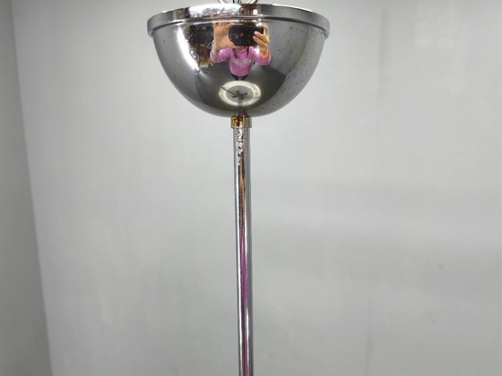 Image 1 of Bauhaus UFO Chandelier by Josef Hurka for Napako, 1930s