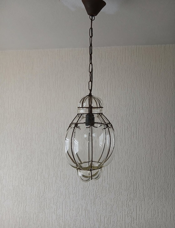 Image 1 of Lampada a sospensione veneziana - Vintage