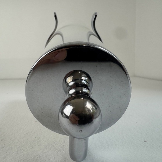 Image 1 of COPPIA DI APPLIQUE VINTAGE "DELMAS" IN OPALINE