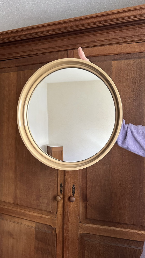 Image 1 of Beautiful vintage Gilac wall mirror, model 1813, manufactured in France