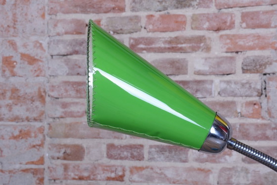 Gerestaureerde staande lamp uit het midden van de 20e eeuw, van Lidokov-Boskovice, chroom, Tsjechië, jaren (photo 10 of 13)