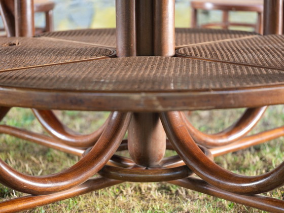 Image 1 of Juego de comedor, Thonet o J. & J. Kohn, década de 1900-1930, Imperio austrohúngaro