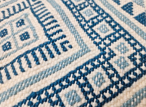 Image 1 of Tappeto Kelim orientale annodato a mano, Soumak, Tunisia, 154x238 cm.