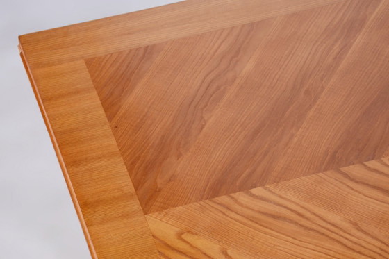 Restored Art Deco Folding Table, by J. Leleu, Oak, Spruce, France, 1920s – Dining tables, Metal, Wood (photo 8 of 18)