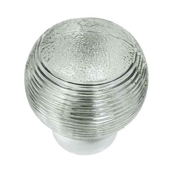 Image 1 of Vintage wandlamp | lampenkap Glasfabriek Białystok 1974 | nieuwe installatie | PRL / retro