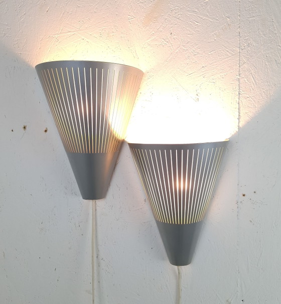 2x Wall lamp Ikea Klyka V9811 Aluminium 1980s – Wall lights, Metal, Vintage (photo 4 of 7)