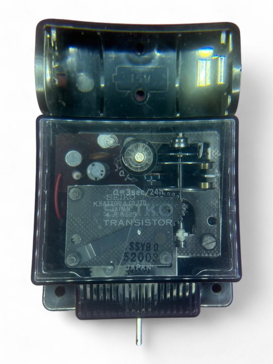 Image 1 of Vintage Seiko K. Hattori TA-503 Wall Clock – 1970s Japan – Fully Functional Mid Century Modern