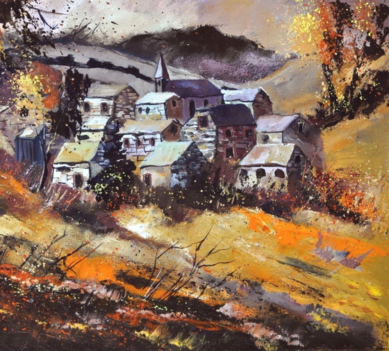 Villaggio in autunno – Arte, Canvas (photo 4 of 5)