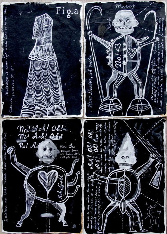 Image 1 of Ramón Gieling - 'Les favoris de la lune' – tableau of 16 paintings