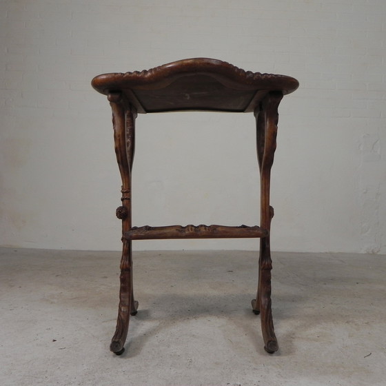 Image 1 of Jugendstil-Teetisch im Stil von Emile Galle